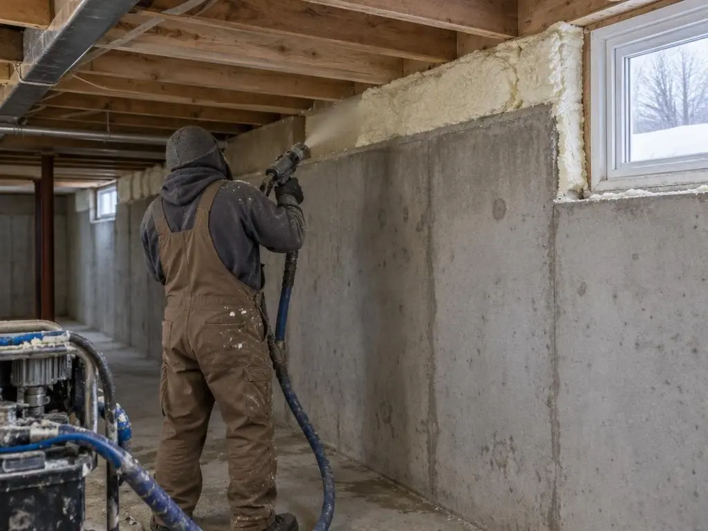 Basement & Rim Joist Insulation in Iowa City, IA