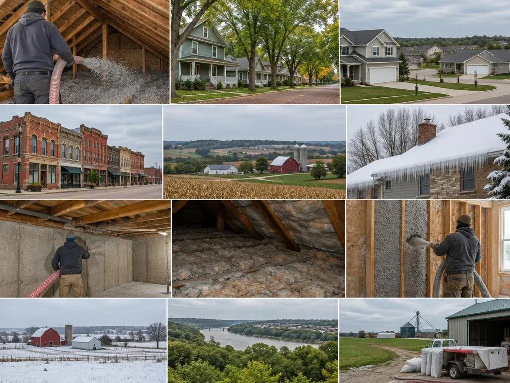 Blown-In Insulation in Iowa City, IA