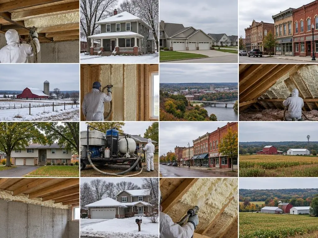 Spray Foam Insulation in Iowa City, IA